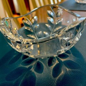 6” Crystal Tiffany Bowl- like new!